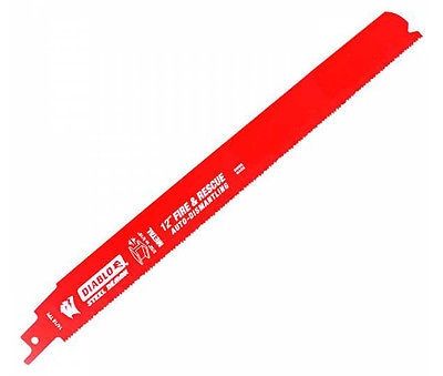 Drill Hog 12” Reciprocating Saw Blade – 18TPI, Cobalt BiMetal HSS – Wood Cutting – 12 Pack USA
